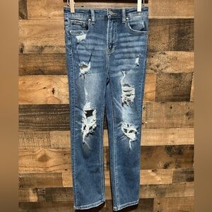 Risen Jeans Ripped 3 junior womens